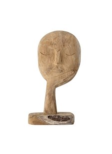 Bloomingville Decorative sculpture recycled wood - L18xH35cm - Bloomingville