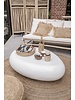 Bazar Bizar The High Gloss Coffee Table - white - indoor and outdoor - 110x80xh35cm