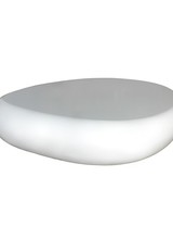 Bazar Bizar The High Gloss Coffee Table - white - 110x80xh35cm