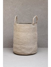 the dharma door  Panier à linge en jute - Ø40Xh52cm - TheDharmaDoor