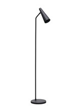 House Doctor Lampadaire en métal - noir mat - h124cm - House Doctor