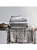 Tell me more Linen bedspread / Throw Alba - Grey - 130x170cm - Tell Me More