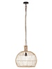 Petite Lily Interiors Rattan pendant lamp - natural - Ø40xH40cm