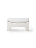 HK Living Otomana Lounge Retro 'boucle' - crema - 82x51x45cm - HKliving