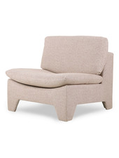 HK Living Retro lounge fauteuil boucle rosa mesclado - HK Living