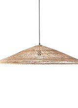 HK Living Lampe Suspension en osier Triangle - Ø102,5xh19cm