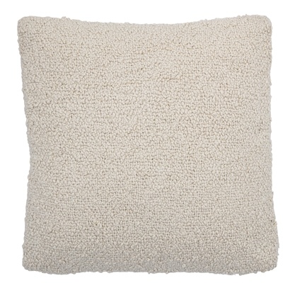 Bloomingville Coussin boucle - blanc - L45xW45 - Bloomingville