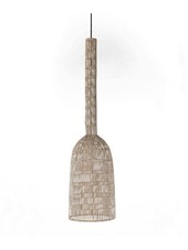 Ay Illuminate Rattan pendant Umut2 - Natural - Ø30x114cm - Ay Illuminate