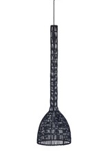 Ay Illuminate Umut3 black rattan suspension - 35cm - Ay Illuminate