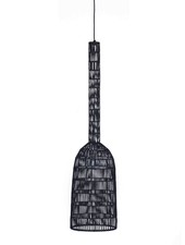 Ay Illuminate Black rattan Umut2 suspension 30cm - Ay Illuminate