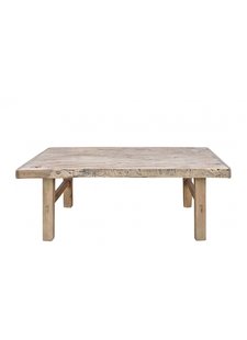 Snowdrops Copenhagen Table basse bois d'orme - L105x55xh40cm - pièce unique