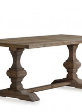 Petite Lily Interiors Table de salle à manger 'Chateau' - bois - 180-330cm