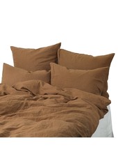 Tell me more Duvet cover 100% stonewashed linen - 220x240 - Amber - Tell me more