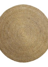 Bloomingville Tapis rond d'herbier marin - naturel - Ø200cm - Bloomingville