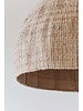 the dharma door  Lampe Suspension Tonga en fibres de palmier  - natural - Ø56-H65cm