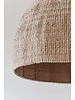 the dharma door  Lampe Suspension Tonga en fibres de palmier  - natural - Ø56-H65cm