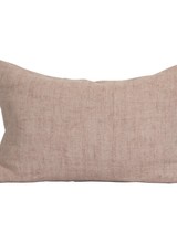 Tell me more Cushion cover 100% linen - Almond - 40x60cm