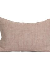 Tell me more Housse de coussin 100% lin - Amande - 40x60cm