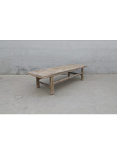 Maisons Origines Coffee table Raw Wood - 162X56X43cm - unique piece