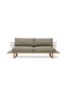 HK Living Banc  / Canapé d'extérieur en Aluminum - chai - 220x84xh63cm