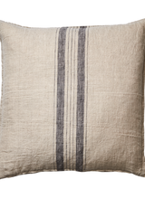 Affari of Sweden Cushion cover 100% linen - Natural- Grey - 50x50cm