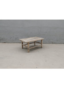 Maisons Origines Table basse bois d'orme - 94X55X42cm - pièce unique