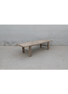 Maisons Origines Coffee table Raw Wood - 160X58X41cm - unique piece