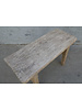 Maisons Origines Bench raw Wood / Coffee table - 82X34XH49cm - unique piece