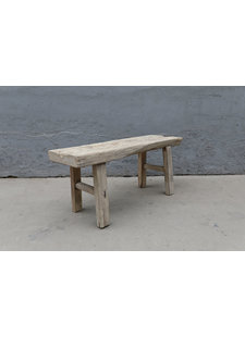 Maisons Origines Mesa de centro de Madera de Olmo - 109X36XH49cm - pieza única