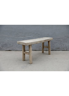 Maisons Origines Bench raw Wood / Coffee table - 106X30XH50cm - unique piece