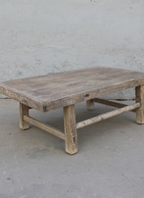 Maisons Origines Coffee table Raw Wood - 100X56XH35cm - unique piece