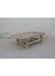 Maisons Origines Table basse bois d'orme - 100X56XH35cm - pièce unique