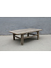 Maisons Origines Raw wood coffee table - 105X68XH36cm - recycled Elm wood