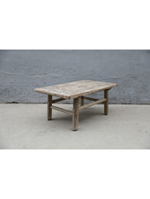 Maisons Origines Raw wood coffee table - 97X59XH43cm - Walnut