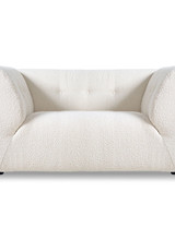 HK Living Sofa Love Seat 2pl boucle crema - HK Living