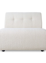 HK Living Element 1-seat, boucle, cream, vint couch