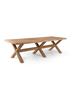 Petite Lily Interiors Mesa de Comedor madera cruda - 300x100xh78H - unique item