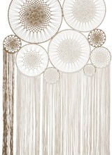 Petite Lily Interiors Colgadura de lana - blanca - H195x119cm