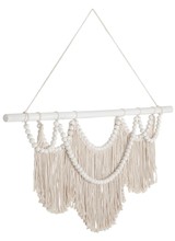 Petite Lily Interiors Pendentif Macramé en tissage - H50x100x3cm