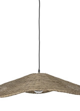 Bloomingville Bamboo pendant lamp 'Chapeau' - natural - Ø78xH25cm