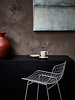 HK Living Silver bar stool WIRE - HK Living