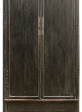 Petite Lily Interiors Cabinet Vintage chinois - noir - 110x60xh210cm - pièce unique