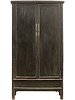 Petite Lily Interiors Antique Chinese black cabinet - 110x60xh210cm - Unique Item