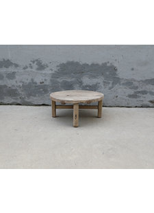 Maisons Origines Natural coffee table rond - Ø63xh29cm - Unique Item