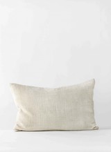 Tell me more Cushion cover 100% linen - creme - 40x60cm