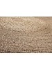 Petite Lily Interiors Round seagrass rug carpet PALAZZO - natural - Ø160cm