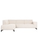 Petite Lily Interiors Sofa / Couch left angle, cream/ecru, 78x265x197cm