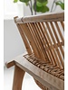 Petite Lily Interiors Occasional Chair teck and rattan - Natural