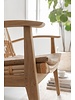 Petite Lily Interiors Chaise Lounge teck et rotin - Natural