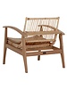 Petite Lily Interiors Occasional Chair teck and rattan - Natural